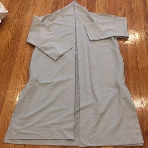 Long robe style cardigan
